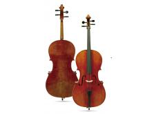手工大提琴:CDC-308手刷漆仿古琴
