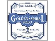 小提琴弦：Kaplan K420B Golden Spiral E