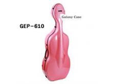 『靚亮登場』碳纖大提琴盒 : Galaxy Compact(粉紅芭比) 